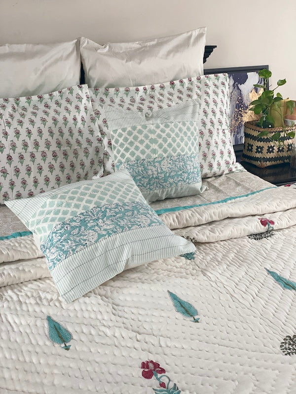 Beauty Sleep Cotton Filled Reversible Quilt