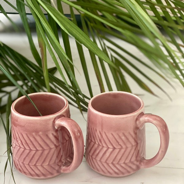 Freya Ceramic Mug Set Of 2