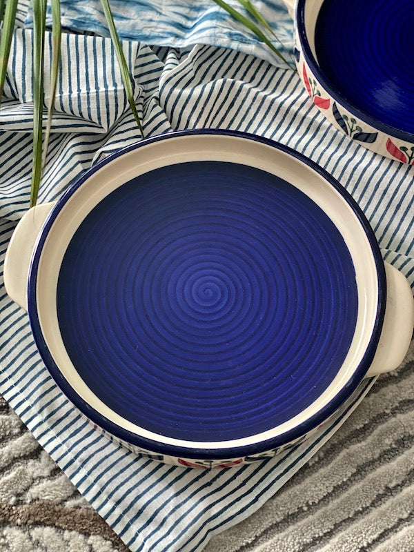 Iris Hand Made Flat Plate