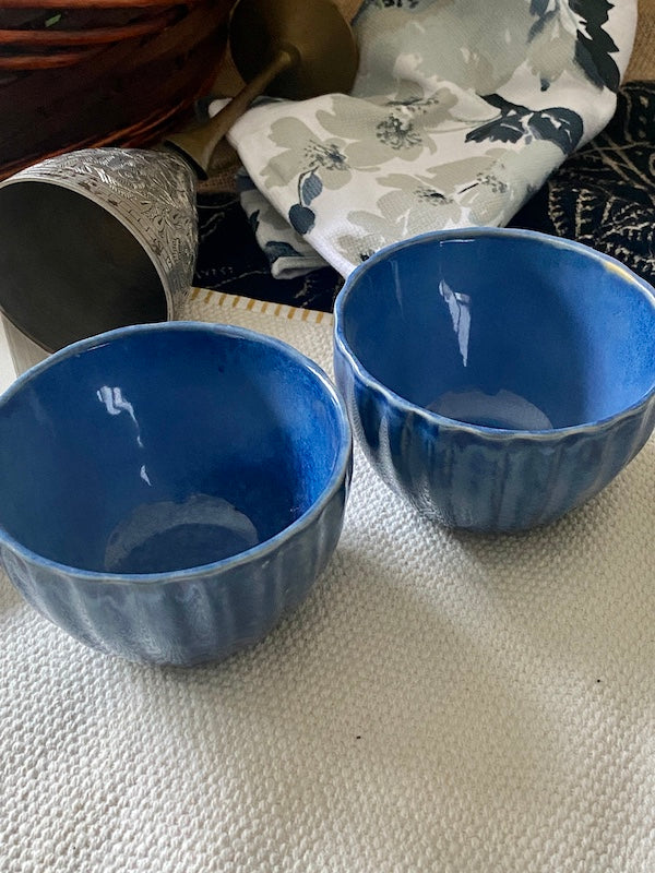 Spencer Blue Ceramic Breakfast Set Combination of 6 pieces